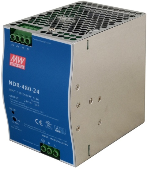 Zasilacz Mean Well NDR-480-24 (24V/20,0A)